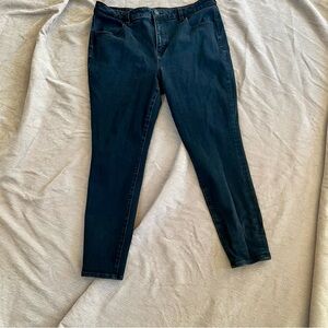 American Eagle Women's Dark Blue Skinny Jeans